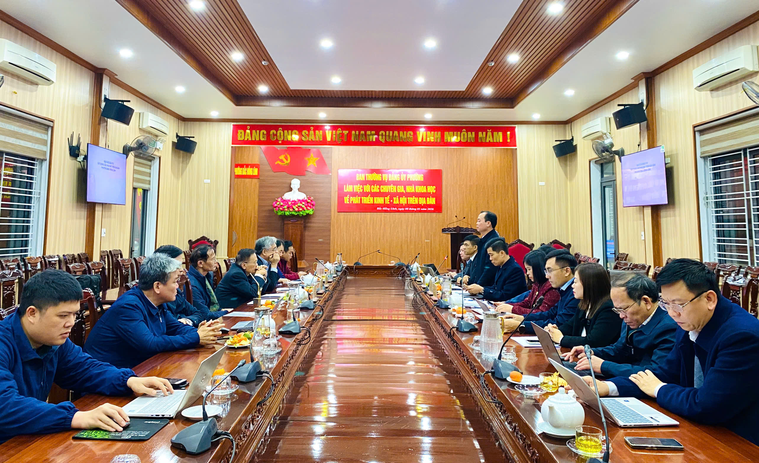 Các chuyên gia, nhà khoa học hàng đầu hiến kế phát triển kinh tế - xã hội phường Bắc Hồng Lĩnh