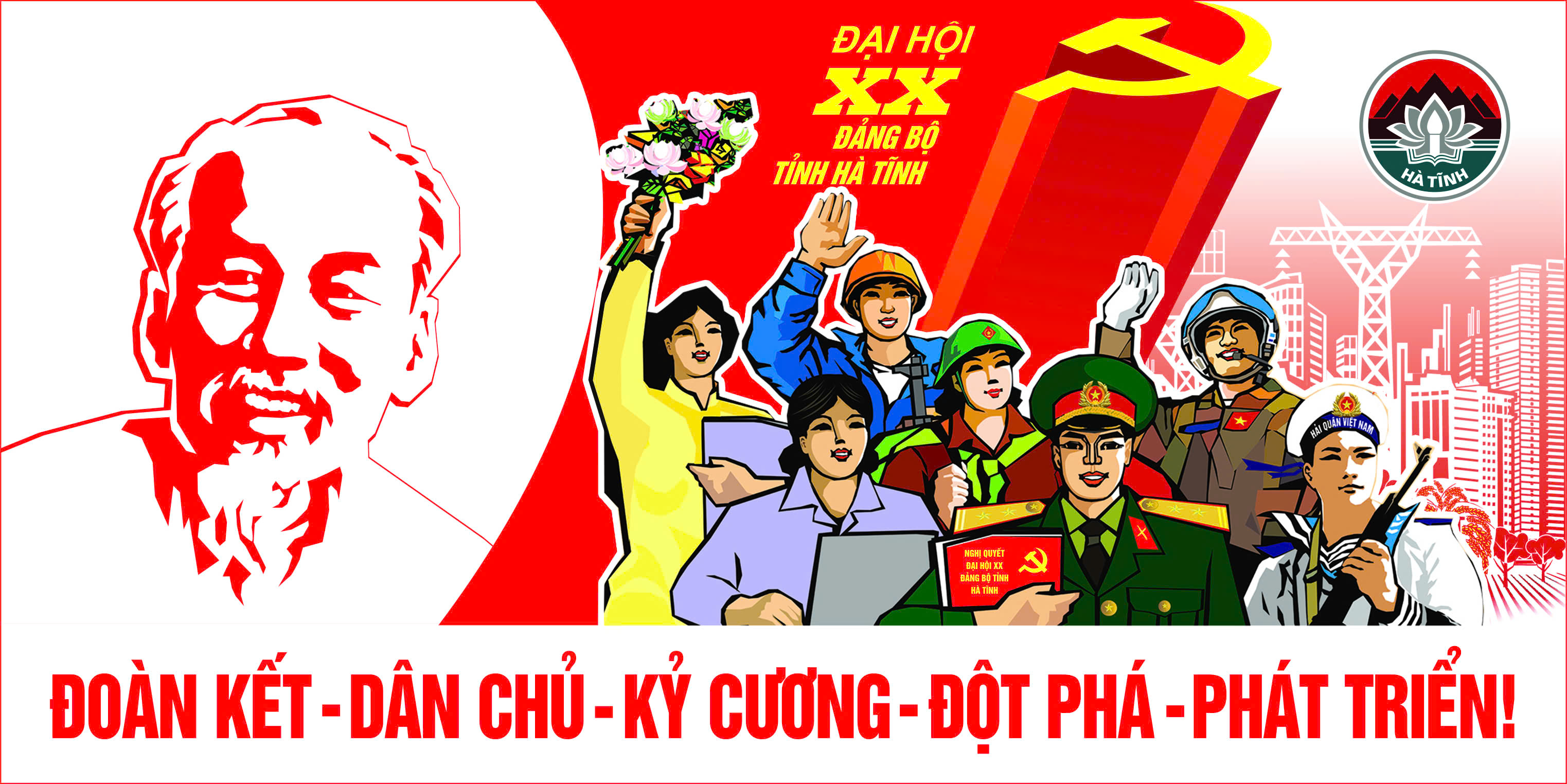 Đại hội Đảng bộ tỉnh Hà Tĩnh diễn ra từ ngày 30/9-2/10