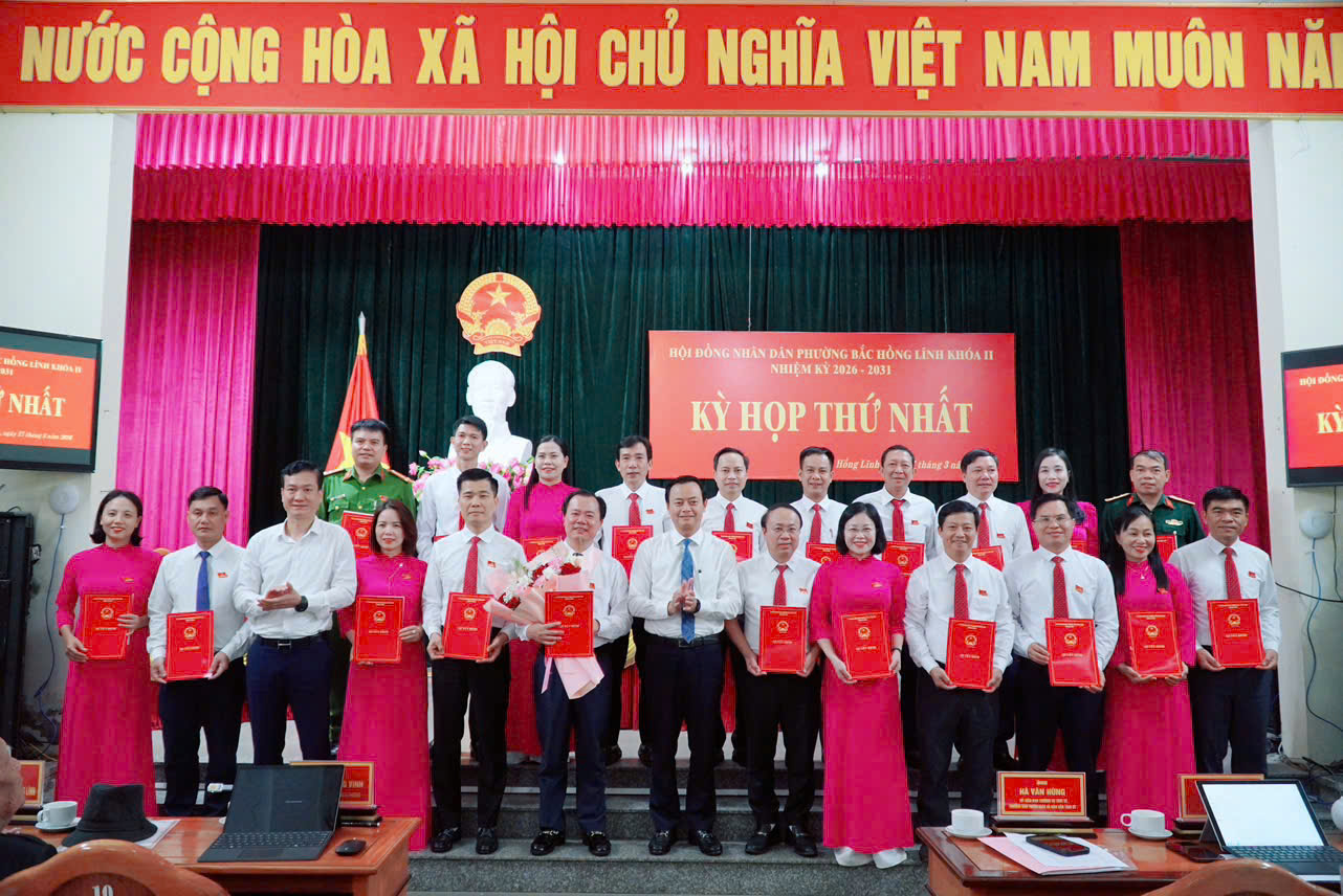 Thông báo kết quả kỳ họp thứ nhất HĐND phường khóa II