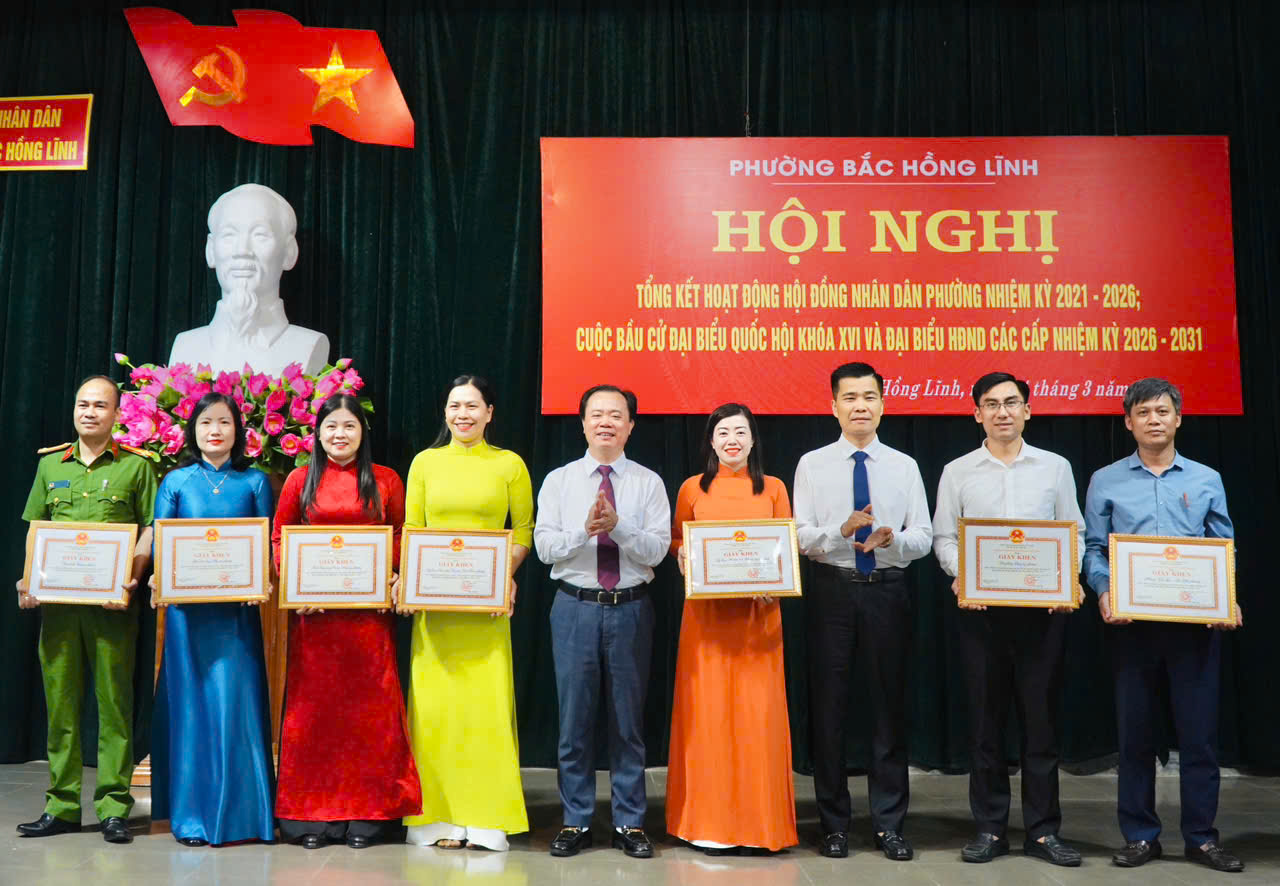 Phường Bắc Hồng Lĩnh tổng kết hoạt động HĐND phường nhiệm kỳ 2021 – 2026; công tác bầu cử đại biểu Quốc hội và HĐND các cấp, nhiệm kỳ 2026 – 2031