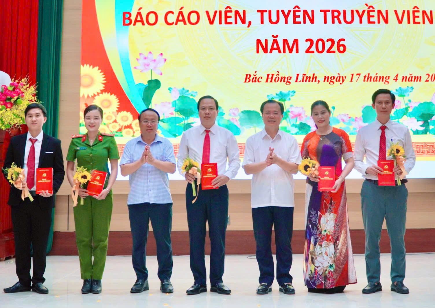 Đảng ủy phường Bắc Hồng Lĩnh tổ chức hội thi báo cáo viên, tuyên truyền viên giỏi năm 2026