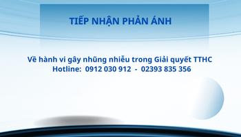 Thông tin đường dây nóng