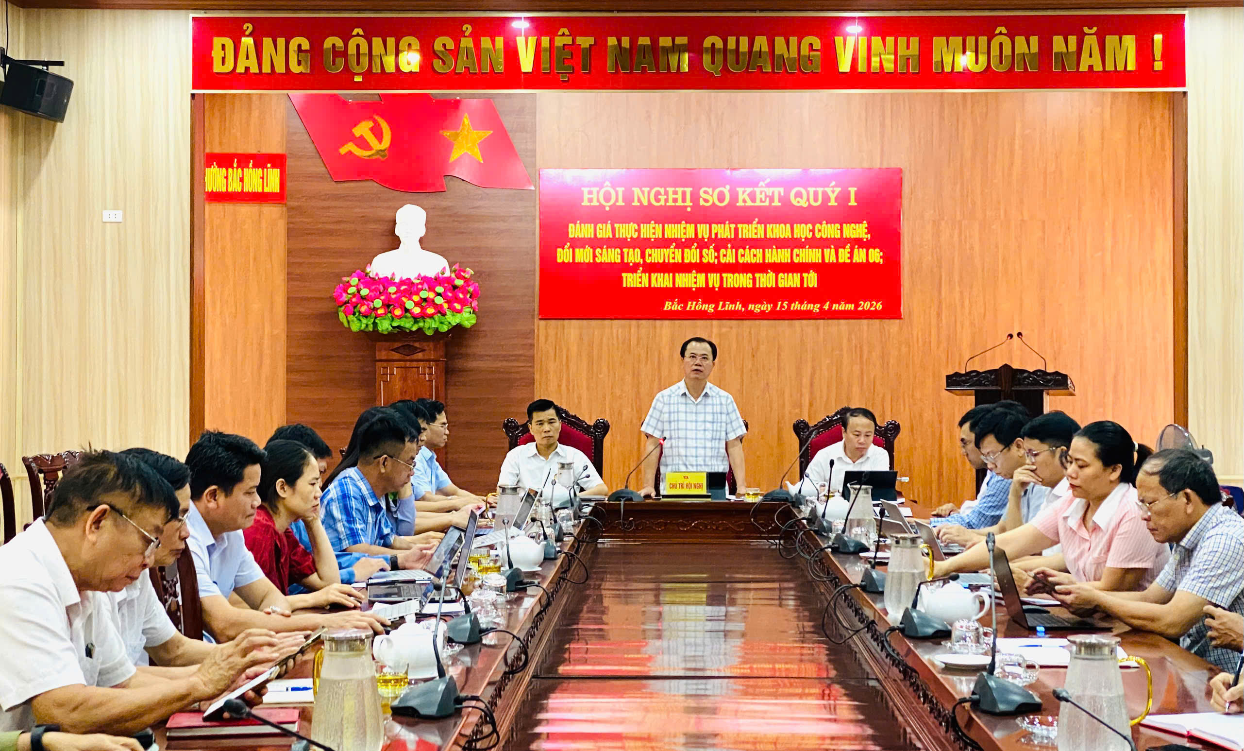 Quyết tâm tạo đột phá Chuyển đổi số và Đề án 06 trên địa bàn phường Bắc Hồng Lĩnh