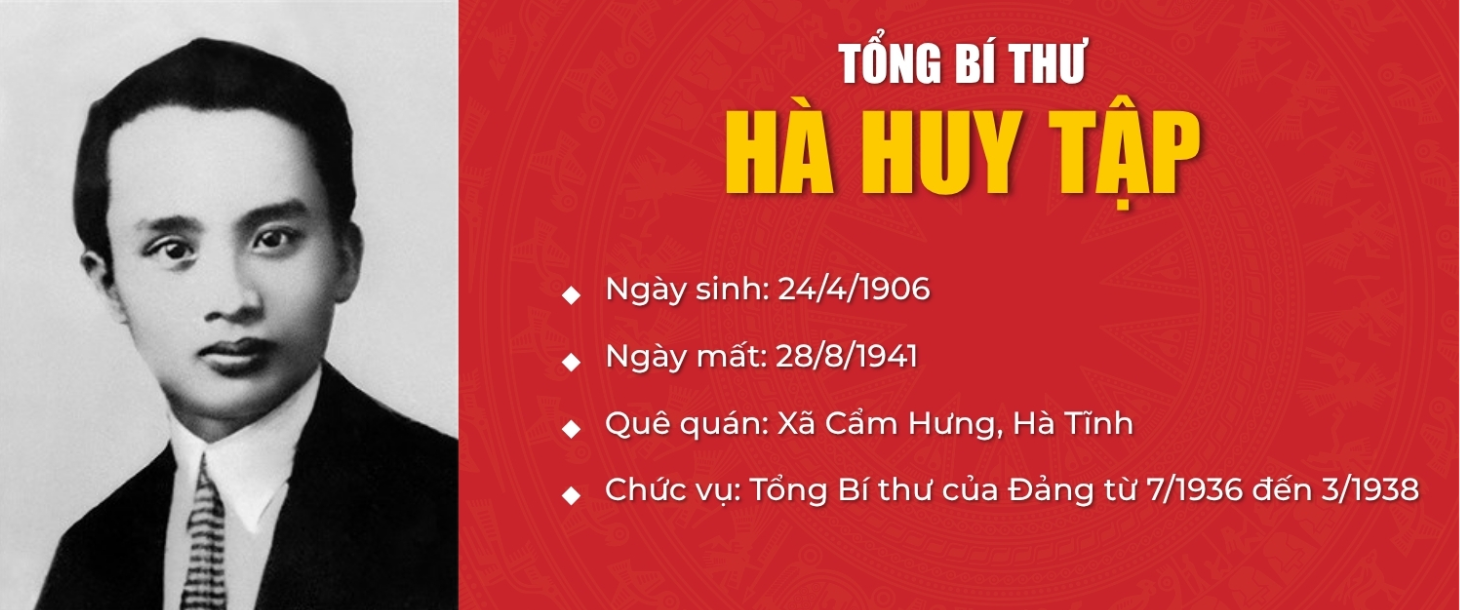 Đồng chí Hà Huy Tập - Người chiến sĩ cộng sản kiên cường, trọn đời vì nước vì dân