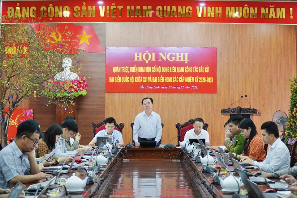 Phường Bắc Hồng Lĩnh tập trung cao cho công tác bầu cử