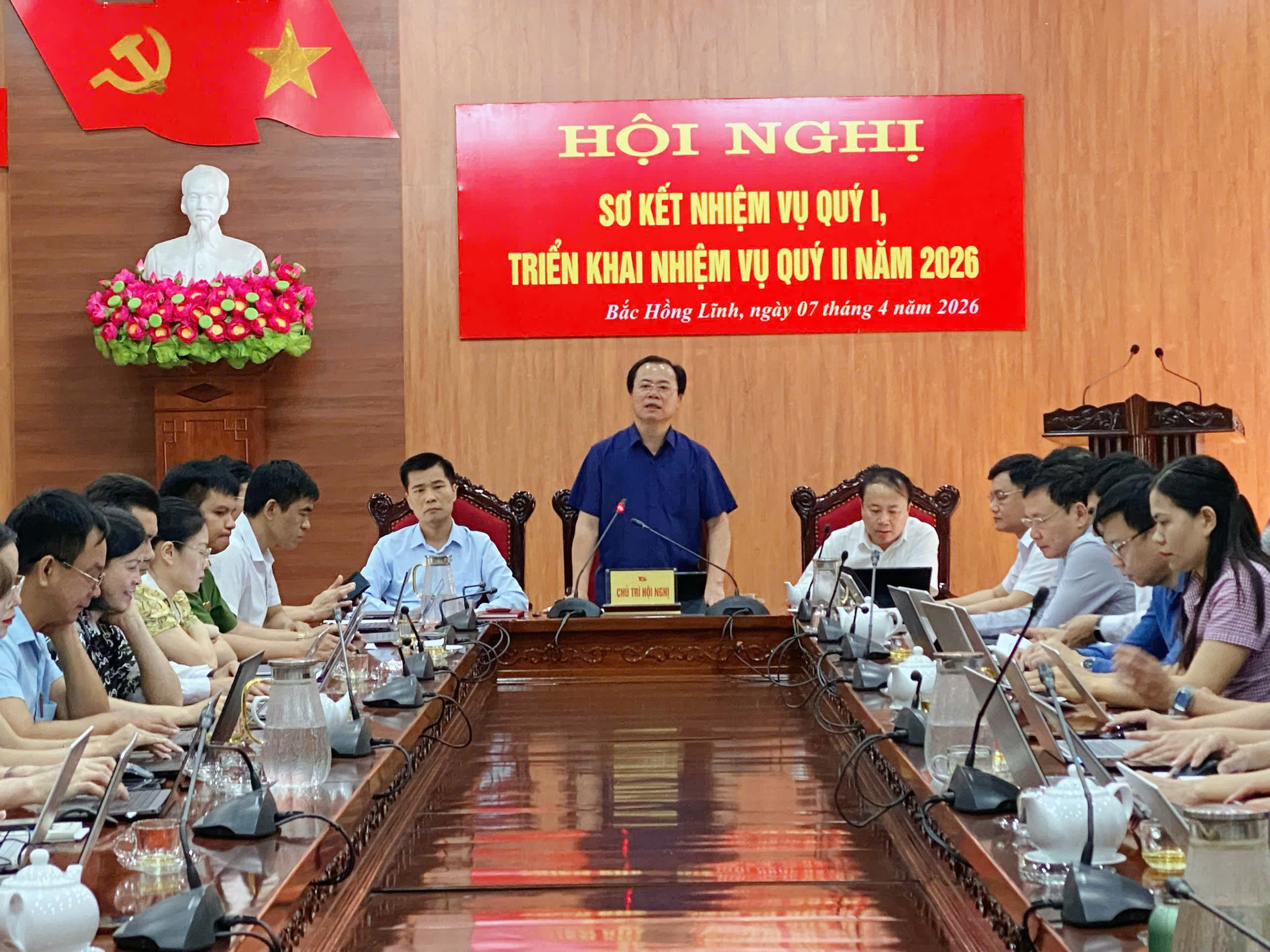 Phường Bắc Hồng Lĩnh triển khai nhiệm vụ quý II/2026