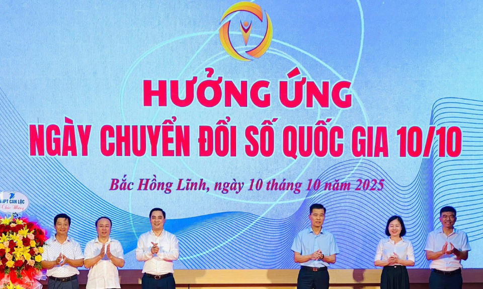 CHUYỂN ĐỔI SỐ Ở PHƯỜNG BẮC HỒNG LĨNH