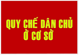 Quy chế thực hiện dân chủ ở cơ sở trên địa bàn phường Bắc Hồng Lĩnh