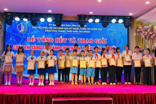 Bắc Hồng Lĩnh có 2 học sinh tham dự cuộc thi sáng tạo toàn quốc lần thứ 22
