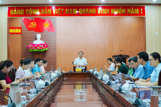 Phát  huy vai trò Mặt trận và các tổ chức Chính trị - Xã hội tập trung hoàn thành nhiệm vụ quý IV