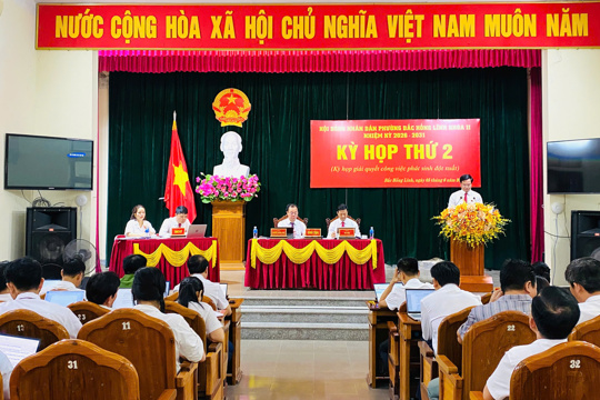 Hội đồng nhân dân phường Bắc Hồng Lĩnh tổ chức Kỳ họp thứ 2 khóa II, nhiệm kỳ 2026 - 2031