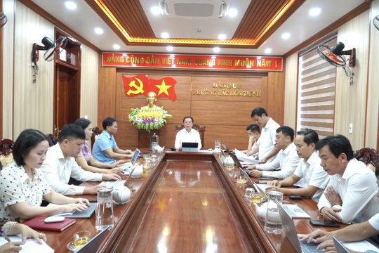 Phiên họp thường kỳ tháng 8 Thường trực HĐND phường Bắc Hồng Lĩnh 