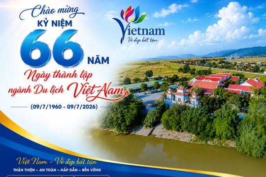 Chào mừng kỷ niệm 66 năm Ngày Du lịch Việt Nam