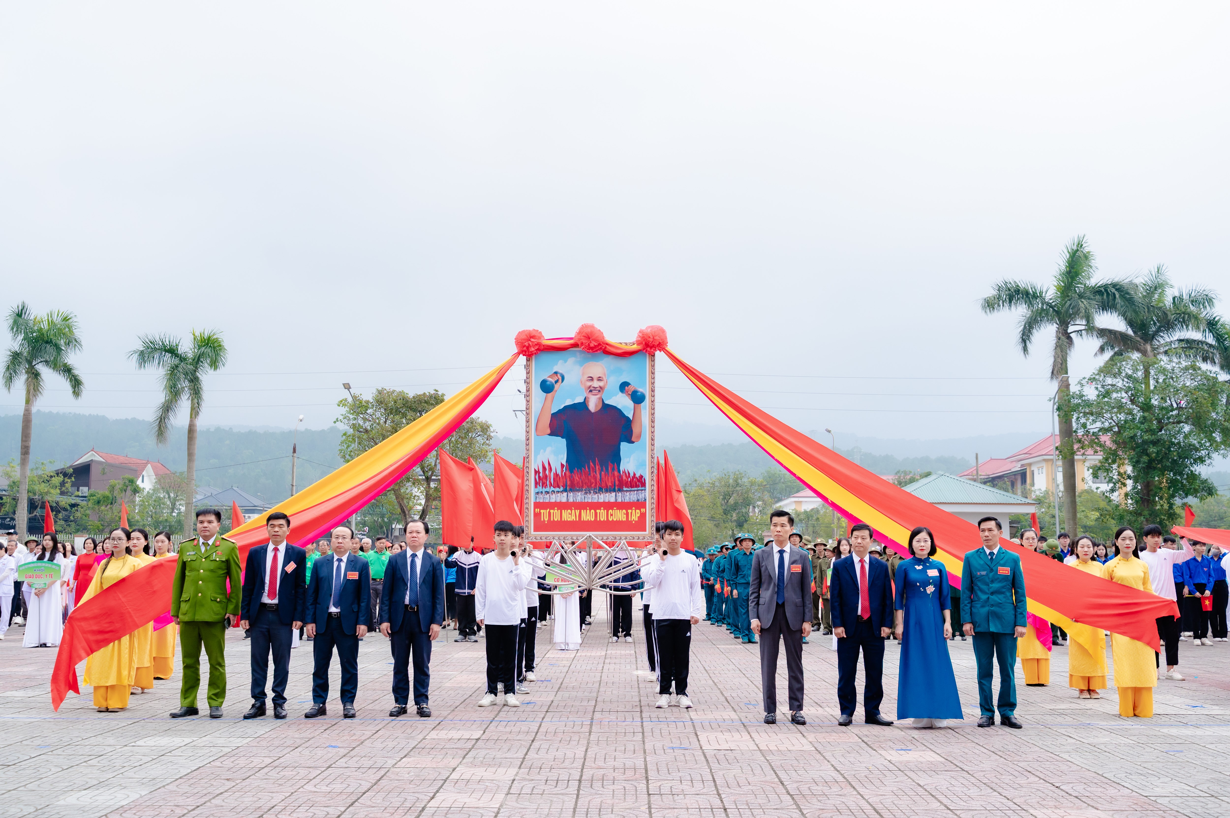 Phường Bắc Hồng Lĩnh long trọng khai mạc Đại hội Thể dục thể thao lần thứ I, năm 2025