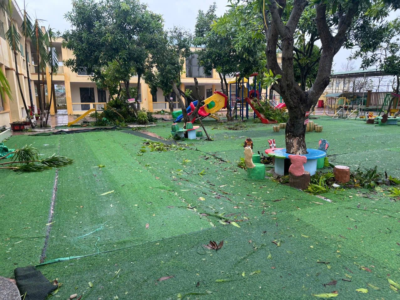 Công văn về việc tập trung khắc phục hậu quả bão số 10 và ứng phó mưa lũ sau bão gây ra  